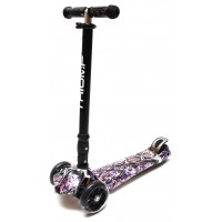 Самокат Triumf SKL-07CLP maxi plus print forest трехколесный / кикборд