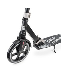 Самокат Comfort с пер. и зад. амортизаторами 2017 год колеса 230/230 Черный Самокат Comfort с пер. и зад. амортизаторами 2017 год колеса 230/230 Черный