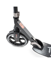 Самокат Comfort с пер. и зад. амортизаторами 2017 год колеса 230/230 Черный Самокат Comfort с пер. и зад. амортизаторами 2017 год колеса 230/230 Черный