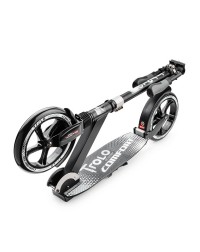 Самокат Comfort с пер. и зад. амортизаторами 2017 год колеса 230/230 Черный Самокат Comfort с пер. и зад. амортизаторами 2017 год колеса 230/230 Черный