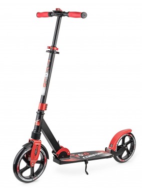 Самокат Comfort с пер. и зад. амортизаторами 2017 год колеса 230/230 Красный/черный Самокат Comfort с пер. и зад. амортизаторами 2017 год колеса 230/230 Красный/черный