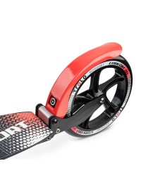 Самокат Comfort с пер. и зад. амортизаторами 2017 год колеса 230/230 Красный/черный Самокат Comfort с пер. и зад. амортизаторами 2017 год колеса 230/230 Красный/черный