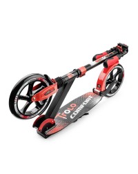 Самокат Comfort с пер. и зад. амортизаторами 2017 год колеса 230/230 Красный/черный Самокат Comfort с пер. и зад. амортизаторами 2017 год колеса 230/230 Красный/черный
