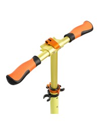 Самокат Comfort с пер. и зад. амортизаторами 2017 год колеса 230/230 Желтый Самокат Comfort с пер. и зад. амортизаторами 2017 год колеса 230/230 Желтый