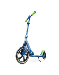 Самокат Comfort с пер. и зад. амортизаторами 2017 год колеса 230/230 Синий/зеленый Самокат Comfort с пер. и зад. амортизаторами 2017 год колеса 230/230 Синий/зеленый