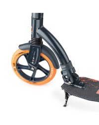 Самокат Trolo Raptor 2017 (перед амортизатор) ОРАНЖ-ГРАФИТ