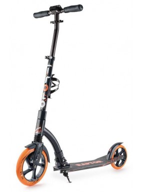 Самокат Trolo Raptor 2017 (перед амортизатор) ОРАНЖ-ГРАФИТ