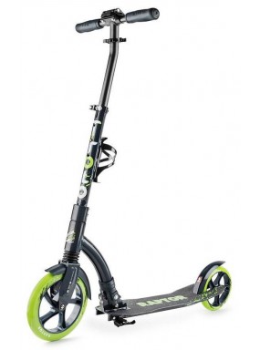 Самокат Trolo Raptor 2017 (перед амортизатор) ЗЕЛЕНЫЙ-ГРАФИТ
