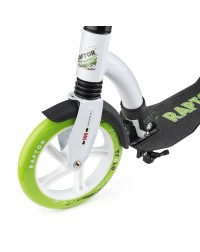 Самокат Trolo Raptor 2017 (перед амортизатор) БЕЛО-ЗЕЛЕНЫЙ