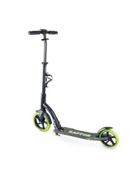 Самокат Trolo Raptor 2017 (перед амортизатор) ЗЕЛЕНЫЙ-ГРАФИТ