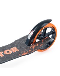 Самокат Trolo Raptor 2017 (перед амортизатор) ОРАНЖ-ГРАФИТ