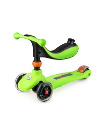 Самокат Trolo Rino Lights 2017 зеленый