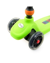 Самокат Trolo Rino Lights 2017 зеленый