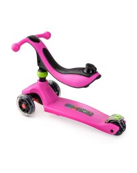 Самокат Trolo Rino Lights 2017 розовый
