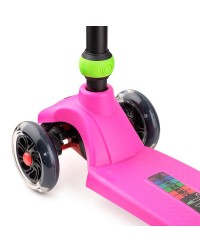 Самокат Trolo Rino Lights 2017 розовый