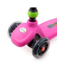 Самокат Trolo Rino Lights 2017 розовый