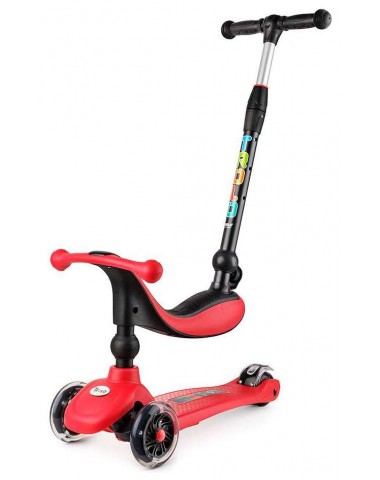 Самокат Trolo Rino Lights 2017 красный