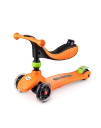 Самокат Trolo Rino Lights 2017 оранжевый