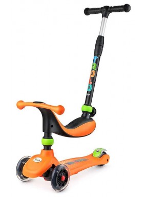 Самокат Trolo Rino Lights 2017 оранжевый