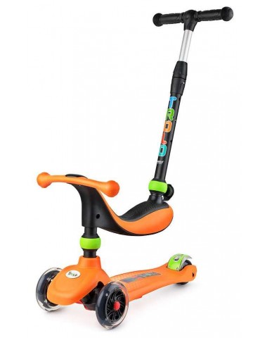 Самокат Trolo Rino Lights 2017 оранжевый