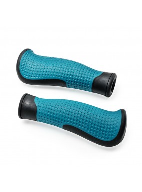 Грипсы Trolo  Quantum аква/черный