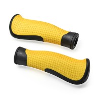 Грипсы Trolo Pixel желтый/черный для трюкового / городского / детского самоката