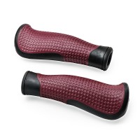 Грипсы Trolo Quantum бордовый/черный для трюкового / городского / детского самоката