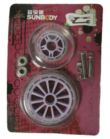 Колеса для самокатов 100/125 мм Сиреневый