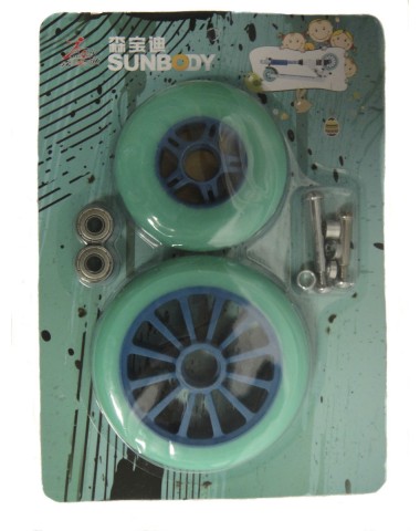 Колеса для самокатов 100/125 мм Зеленый