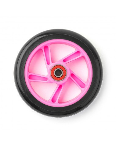 Колесо+подшипник  для Mini переднее розовый