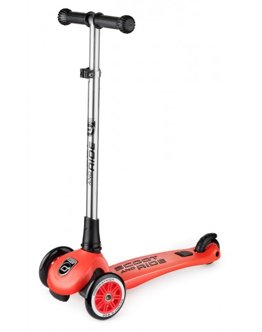 Австрийские безопасные самокаты Scoot&Ride HighwayKick 3 Light (красный) трехколесный / кикборд Австрийские безопасные самокаты Scoot&Ride HighwayKick 3 Light (красный) трехколесный / кикборд