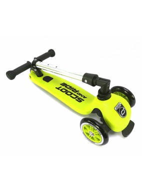 Австрийские безопасные самокаты со складной ручкой Scoot&Ride HighwayKick 3 (лайм) Австрийские безопасные самокаты со складной ручкой Scoot&Ride HighwayKick 3 (лайм)