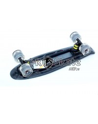 Миникруизер  TRANSPARENT 22" LIGHT 2018  светящийся прозрачный серый