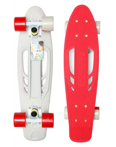 Миникруизер Shark 22"6" Abec 7 chrome red Пенни борд для детей / подростков Миникруизер Shark 22"6" Abec 7 chrome red Пенни борд для детей / подростков