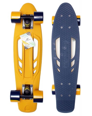 Миникруизер Shark 22"6" Abec 7 chrome blue Пенни борд для детей / подростков Миникруизер Shark 22"6" Abec 7 chrome blue Пенни борд для детей / подростков