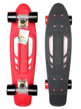 Миникруизер Shark 22"6" Abec 7 chrome black Миникруизер Shark 22"6" Abec 7 chrome black