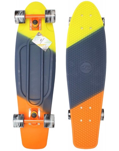 Круизер  Tricolor 27''x8'' Abec-7 orange Круизер  Tricolor 27''x8'' Abec-7 orange