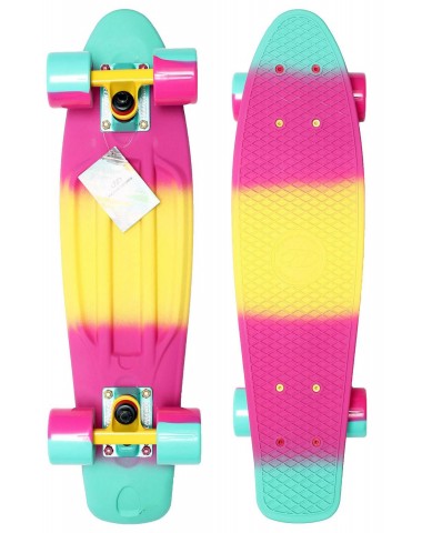 Миникруизер Multicolor 22"6" Abec 7 chrome yellow Пенни борд для детей / подростков Миникруизер Multicolor 22"6" Abec 7 chrome yellow Пенни борд для детей / подростков