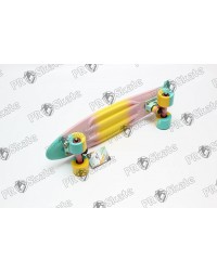 Миникруизер Multicolor 22"6" Abec 7 chrome mint