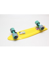 Миникруизер FISHBOARD 23" Abec 7 chrome yellow Миникруизер FISHBOARD 23" Abec 7 chrome yellow