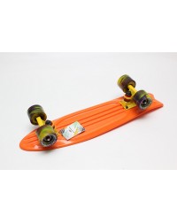 Миникруизер FISHBOARD 23" Abec 7 chrome orange Миникруизер FISHBOARD 23" Abec 7 chrome orange