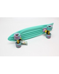 Миникруизер FISHBOARD 23" Abec 7 chrome minty Миникруизер FISHBOARD 23" Abec 7 chrome minty