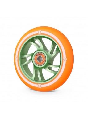 Колесо Hipe 5W 110мм зеленый/оранжевый Колесо Hipe 5W 110мм зеленый/оранжевый