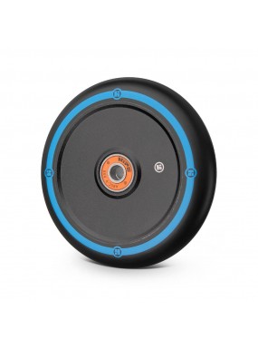 Колесо Hipe Flat Solid logo 110мм черный/черный-синий Колесо Hipe Flat Solid logo 110мм черный/черный-синий