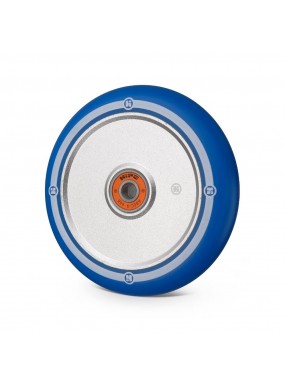 Колесо Hipe Flat Solid logo 120мм серебро/синий Колесо Hipe Flat Solid logo 120мм серебро/синий