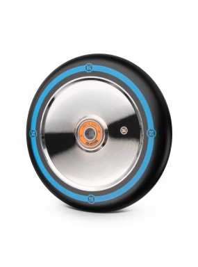 Колесо Hipe Flat Solid logo 125мм серебро-синий Колесо Hipe Flat Solid logo 125мм серебро-синий