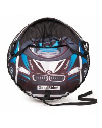 Надувные санки-тюбинг с сиденьем и ремнями Small Rider Snow Cars 3 (ВМ черно-синий)