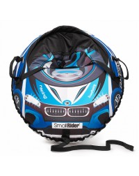 Надувные санки-тюбинг с сиденьем и ремнями Small Rider Snow Cars 3 (ВМ синий)