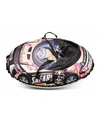 Надувные санки-тюбинг с сиденьем и ремнями Small Rider Snow Cars 3 (Сафари камуфляж)