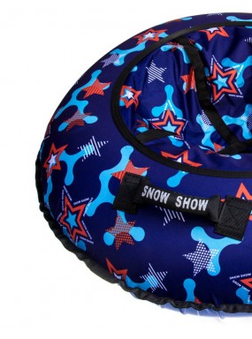 Тюбинг Snow Show Звезды Синие 90